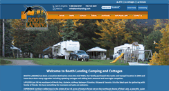 Desktop Screenshot of boothlanding.com